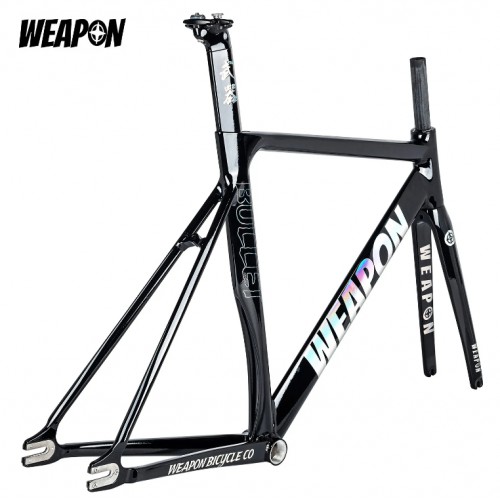 Фреймсет WEAPON BULLET Aero Track Glossy Black