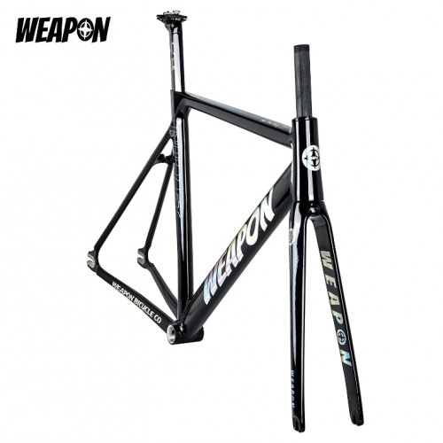 Фреймсет WEAPON BULLET Aero Track Glossy Black