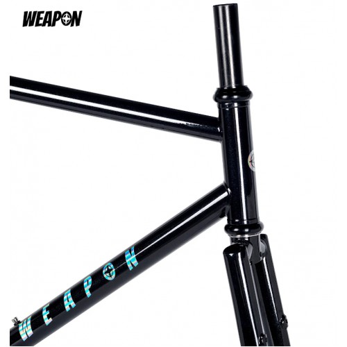 Фреймсет WEAPON TC01 Black Tracklocross