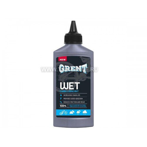 Смазка для цепи для влажной погоды или езды в дождь GRENT WET CHAIN LUBRICANT