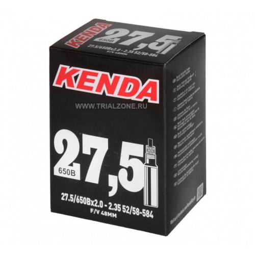 Камера Kenda 27.5/x1.75-2.125, 52/58-584, FV-48 мм