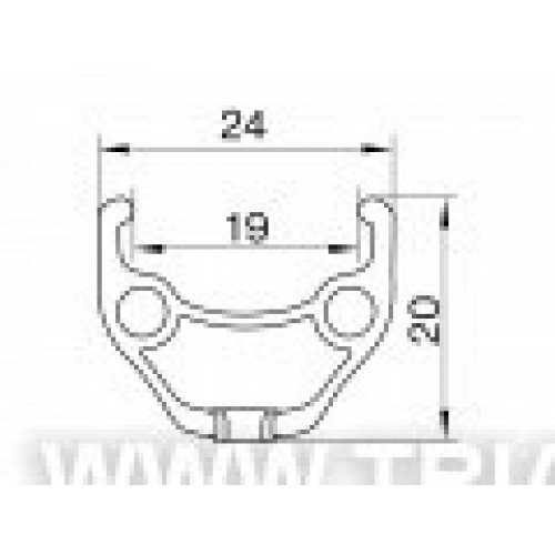 Обод Remerx 27,5” TOP DISC RDX 7322