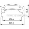 Обод Jet Set 26”, 559x26, 36 спиц